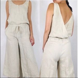 Cloth & Stone Linen Jumpsuit